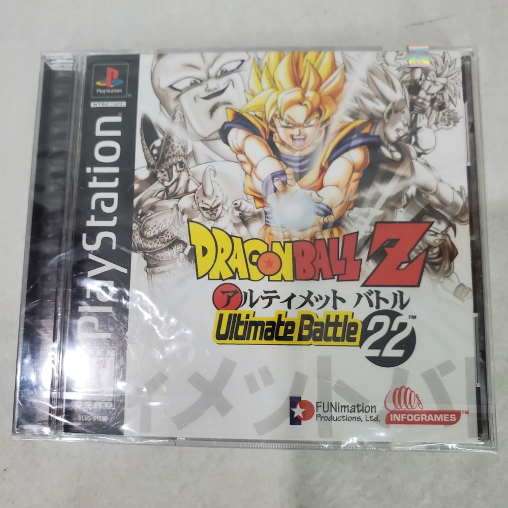 Sony PlayStation 1 Dragon Ball Z Ultimate Battle 22 🔥 NEW Factory Sealed 🔥